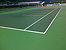 Tenisový kurt pro Fed Cup 2013 v Ostravě