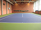 TK Sparta Prag - Rekonstruktion der Tennishalle, übertragbarer Tennisbelag