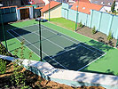 Střední Čechy - akrylátový tenisový kurt